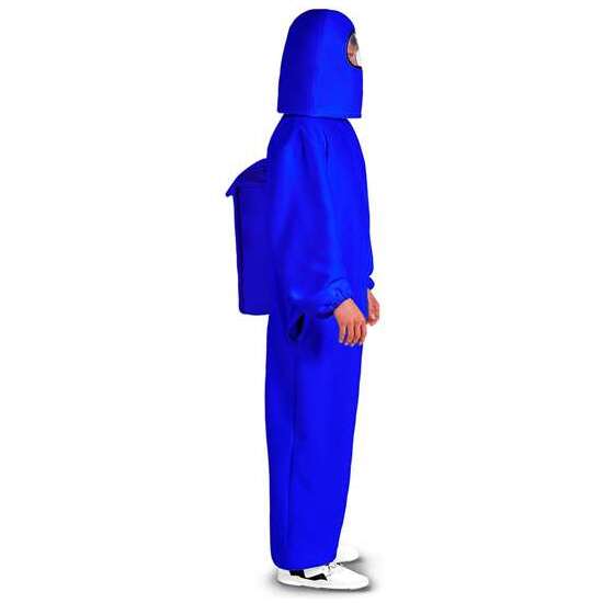 DISFRAZ AMONG US IMPOSTOR BLUE XL (ESCAFANDRA Y TRAJE CON CREMALLERA Y BOLSILLOS) image 2