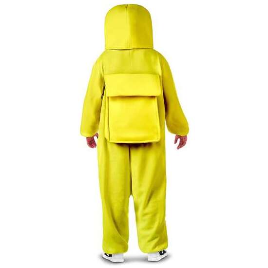 DISFRAZ AMONG US IMPOSTOR YELLOW ML (ESCAFANDRA Y TRAJE CON CREMALLERA Y BOLSILLOS) image 2
