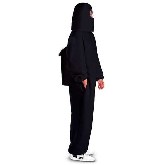 DISFRAZ AMONG US IMPOSTOR BLACK XL (ESCAFANDRA Y TRAJE CON CREMALLERA Y BOLSILLOS) image 1