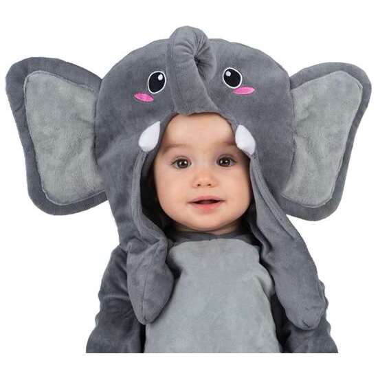 DISFRAZ BEBÉ ELEFANTE SORPRESA TALLA 7-12 MESES image 1