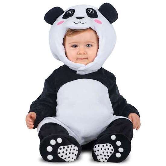 DISFRAZ BEBÉ PANDA TALLA 7-12 MESES image 0