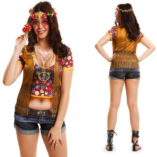 CAMISETA HIPPIE GIRL S image 0