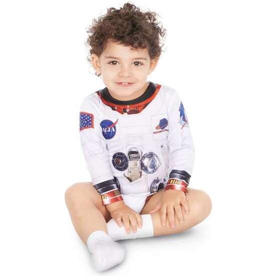 DISFRAZ BEBE CAMISETA ASTRONAUT BODYSUIT 12 MESES image 0