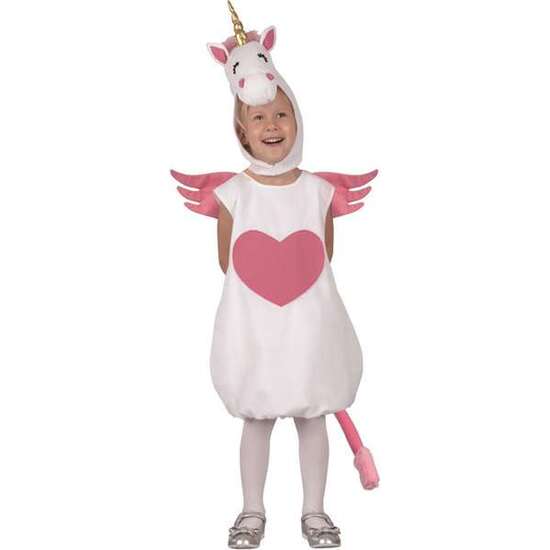 DISFRAZ BEBE UNICORNIO CORAZÓN TALLA 1-2 AÑOS image 0