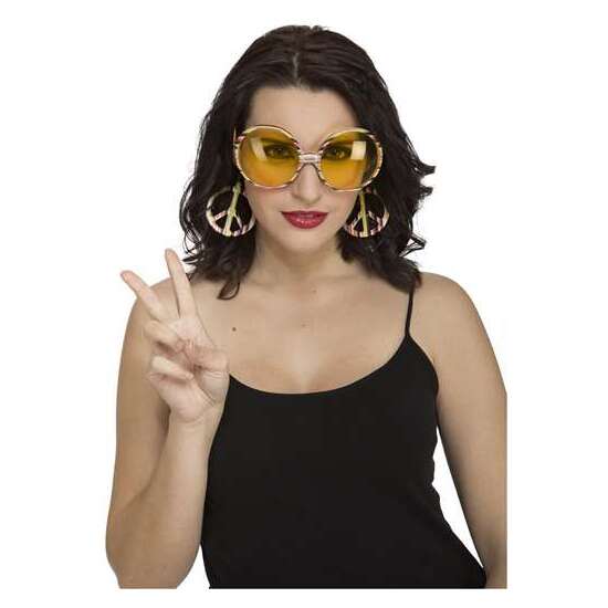 GAFAS DE HIPPIE TALLA ÚNICA image 0