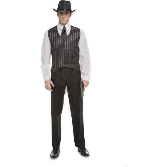 DISFRAZ ADULTO GANGSTER TALLA M-L image 0