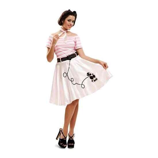 DISFRAZ ADULTO PINK LADY TALLA M-L image 0