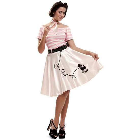 DISFRAZ ADULTO PINK LADY TALLA M-L image 2