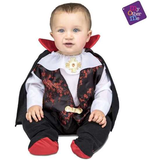 DISFRAZ BEBÉ DRACULA TALLA 0-6 MESES image 1