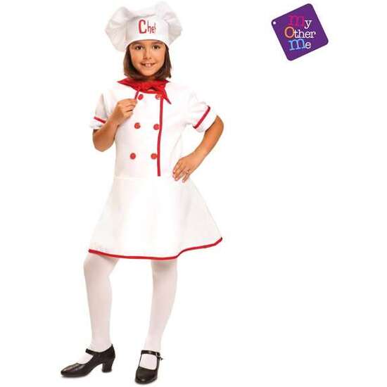 DISFRAZ INFANTIL LADY CHEF TALLA 3-4 AÑOS image 1