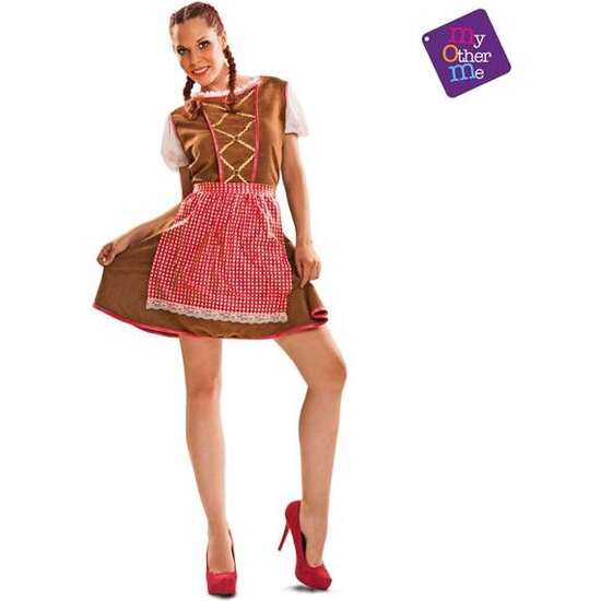 DISFRAZ TIROLESA TALLA M-L image 1