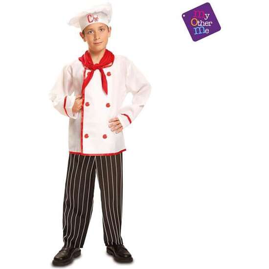 DISFRAZ INFANTIL CHEF TALLA 5-6 AÑOS image 1