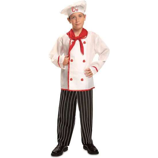 DISFRAZ INFANTIL CHEF TALLA 7-9 AÑOS image 0