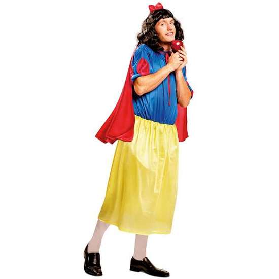 DISFRAZ BLANCA NIEVES HOMBRE TALLA M-L image 1