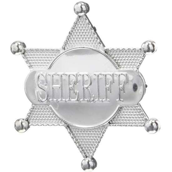ESTRELLA DE SHERIFF PVC 8 CM image 1