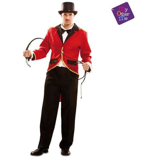 DISFRAZ PRESENTADOR DE CIRCO ORO TALLA M-L image 0