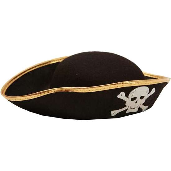 SOMBRERO PIRATA NIÑO 56 CM image 0