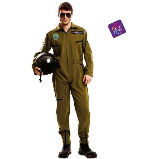DISFRAZ ADULTO TOP GUN TALLA M-L image 1
