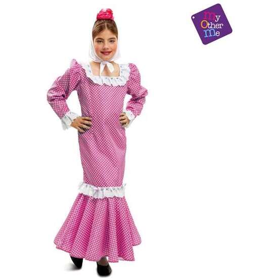 DISFRAZ MADRILEÑA ROSA NIÑA TALLA 7-9 AÑOS image 0