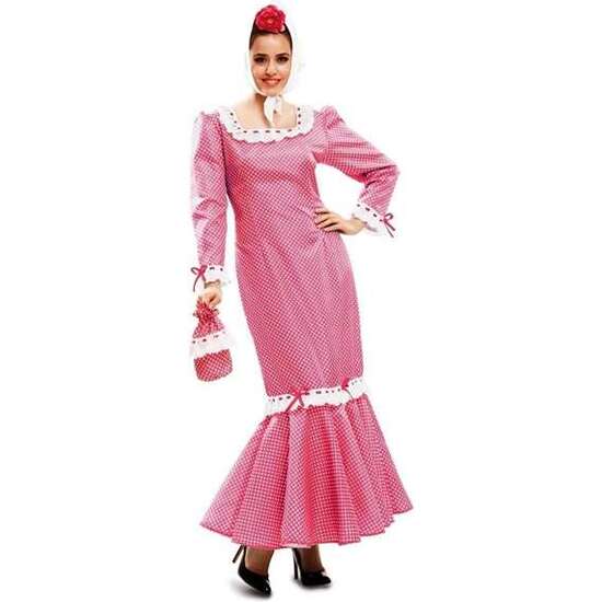 DISFRAZ MADRILEÑA ROSA MUJER TALLA XL image 1