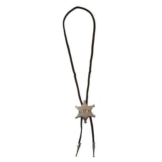 ESTRELLA DE SHERIFF CON COLGANTE METAL 43 X 5,5 CM image 0