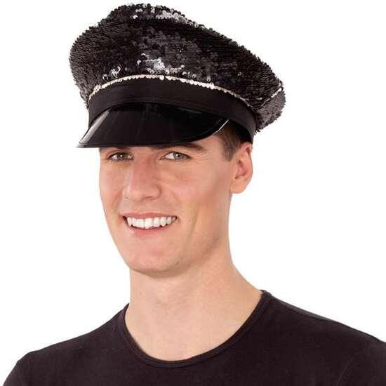 GORRA POLICÍA LENTEJUELAS T/58 image 0