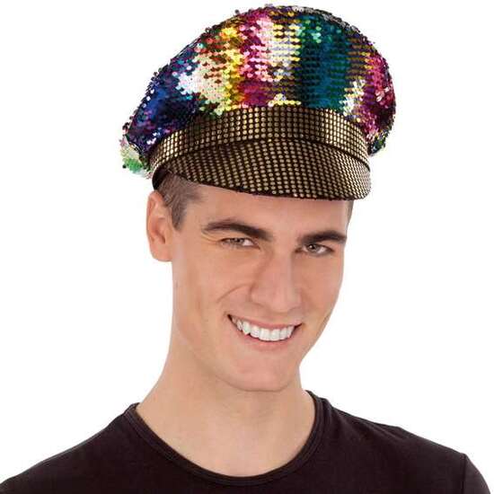 GORRA POLICÍA GLITTER T/57-60 image 0