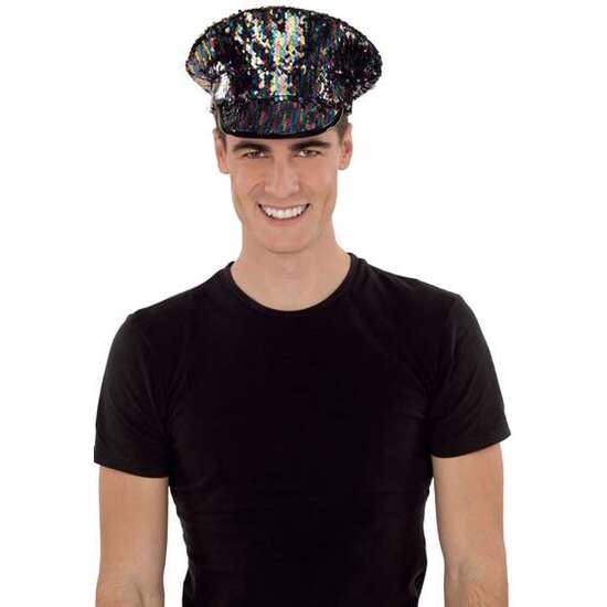 GORRA POLICÍA MULTICOLOR T/58 image 1