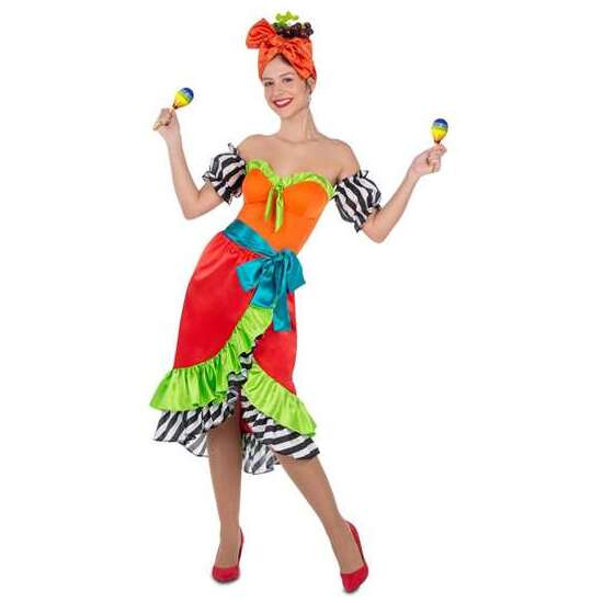DISFRAZ RUMBERA TALLA S image 0