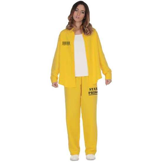 DISFRAZ ADULTO PRESIDIARIA TALLA M-L image 1