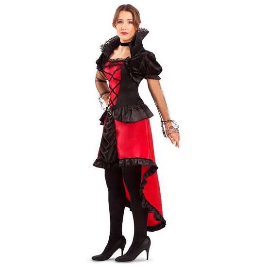 DISFRAZ ADULTO VAMPIRESA CONDESA TALLA M-L image 1
