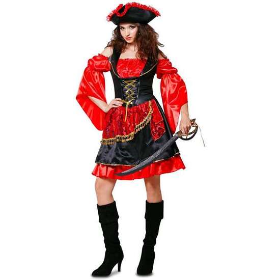 DISFRAZ PIRATA DESCARADA TALLA S image 0