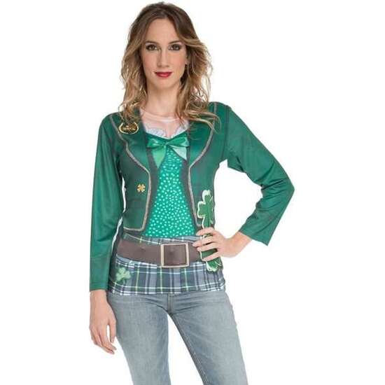 CAMISETA ADULTO SAN PATRICIO MUJER TALLA M image 0