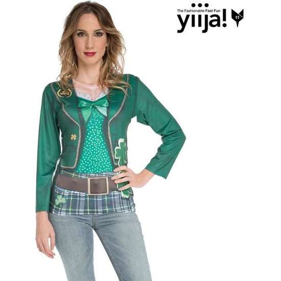 CAMISETA ADULTO SAN PATRICIO MUJER TALLA M image 1