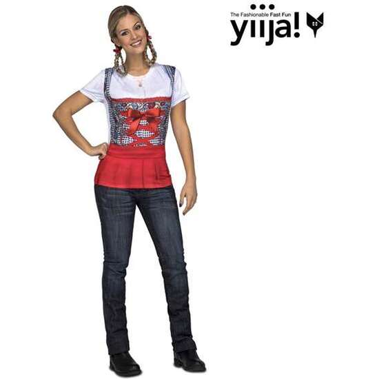 DISFRAZ RED OKTOBERFEST LADY TALLA M (CAMISETA) image 0