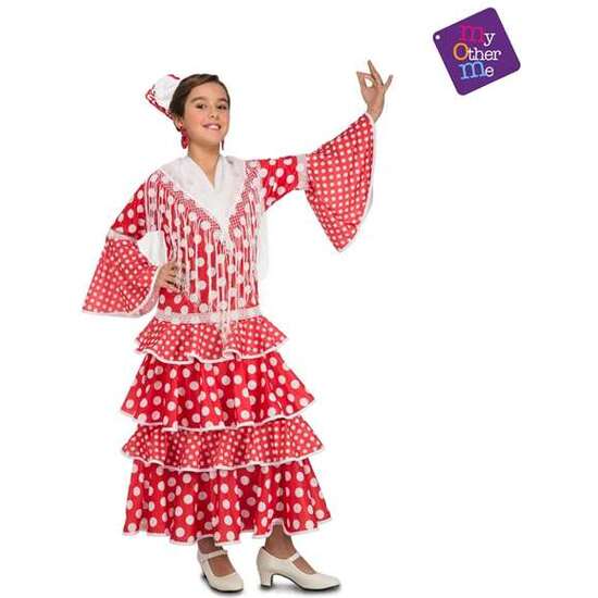 DISFRAZ FLAMENCA SEVILLA TALLA 7-9 AÑOS image 0