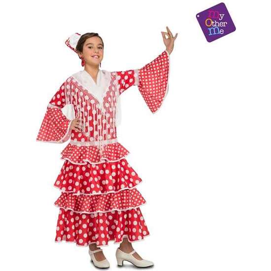 DISFRAZ FLAMENCA SEVILLA TALLA 5-6 AÑOS image 0