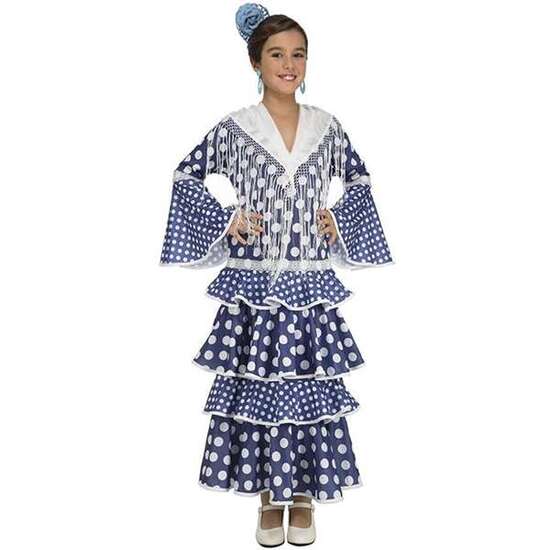 DISFRAZ FLAMENCA ALVERO 7-9 AÑOS (VESTIDO (NO INCLUYE MANTONCILLO)) image 0