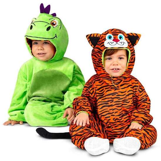 DISFRAZ DRAGON-TIGRE REVERSIBLE TALLA 12-24 MESES image 0