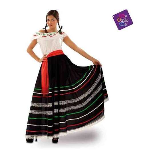 DISFRAZ ADULTO MEXICANA TALLA M-L image 1