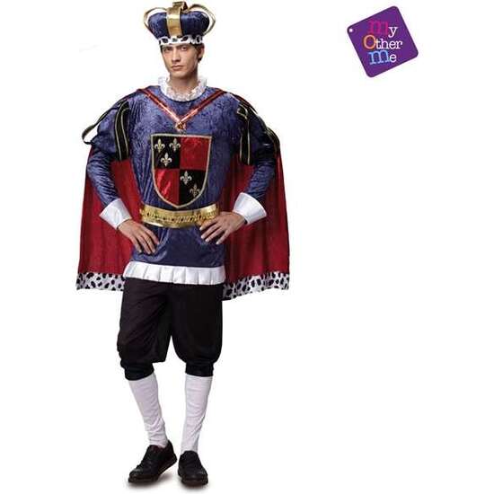 DISFRAZ REY DE LUJO TALLA M-L image 0