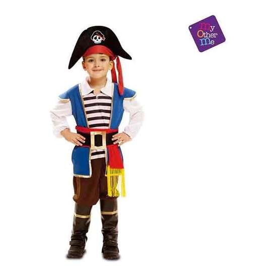 DISFRAZ BEBÉ PEQUEÑO PIRATA TALLA 12-24 MESES image 1