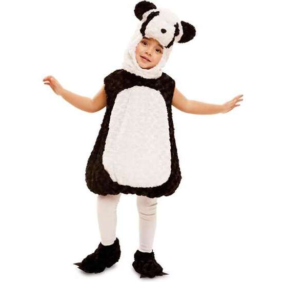 DISFRAZ PANDA PELUCHE TALLA 12-24 M image 1