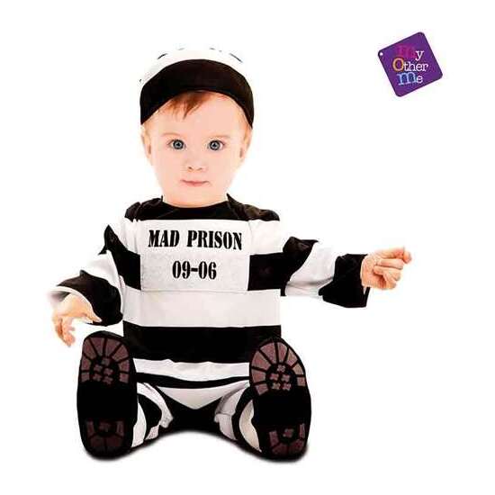 DISFRAZ BABY PRISONER TALLA 7-12 M image 0