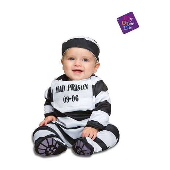 DISFRAZ BABY PRISONER TALLA 7-12 M image 1