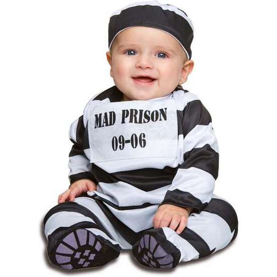 DISFRAZ BABY PRISONER TALLA 7-12 M image 2