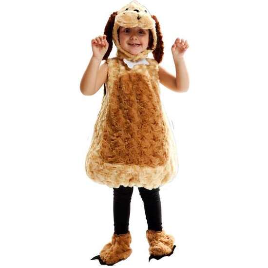 DISFRAZ INFANTIL PERRITO PELUCHE TALLA 5-6 AÑOS image 0