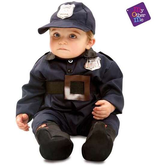 DISFRAZ BEBÉ POLICÍA TALLA 0-6 MESES image 1