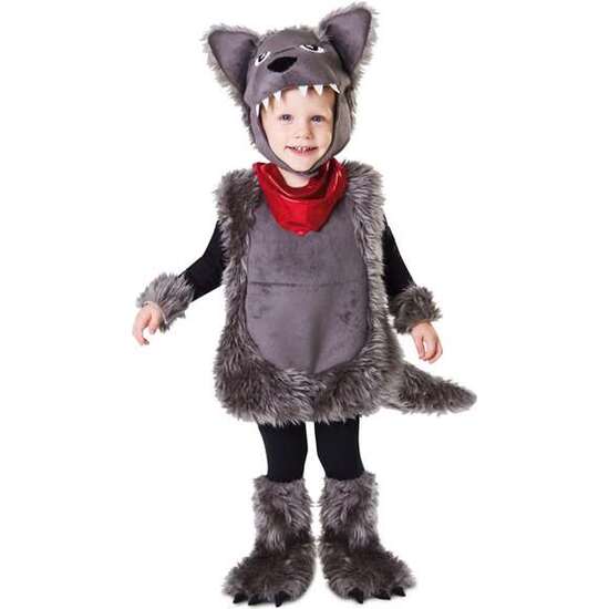 DISFRAZ BEBÉ PEQUEÑO LOBO TALLA 12-24 MESES image 0