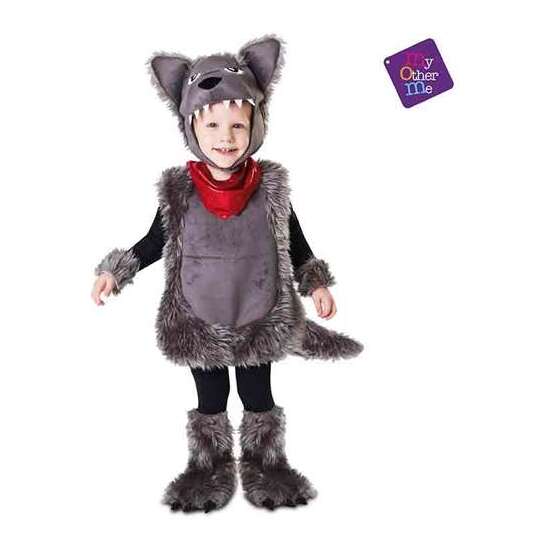 DISFRAZ BEBÉ PEQUEÑO LOBO TALLA 12-24 MESES image 1